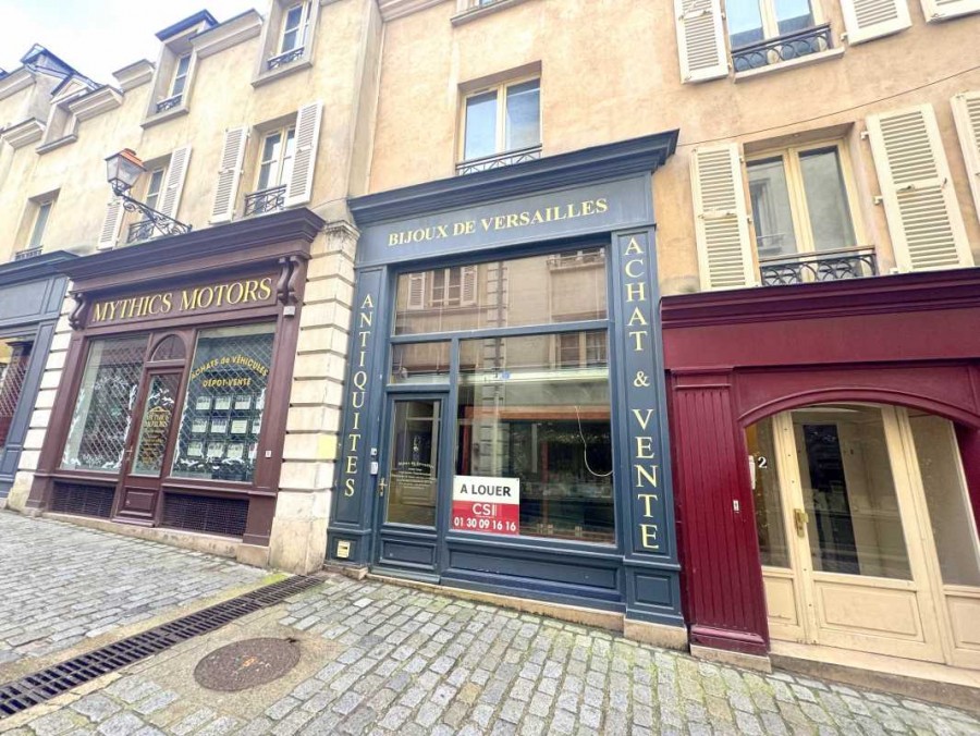 Location d'un local commercial - centre ville de Versailles
