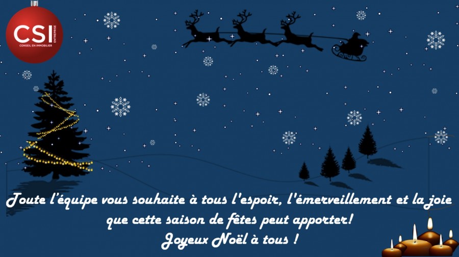 DE JOYEUSES FETES A TOUS...