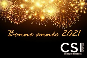 Toute l'équipe CSI vous souhaite une très bonne année 2021