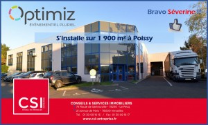 OPTIMIZ GROUP acquiert un bâtiment de 1 900 m² à Poissy